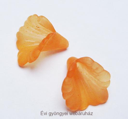 Cala virág 10mm - narancssárga