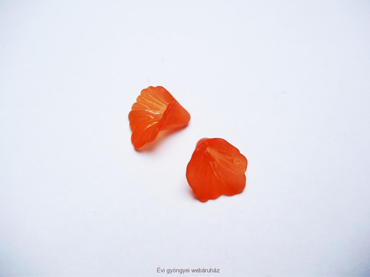 Cala virág 10mm - sötét narancssárga