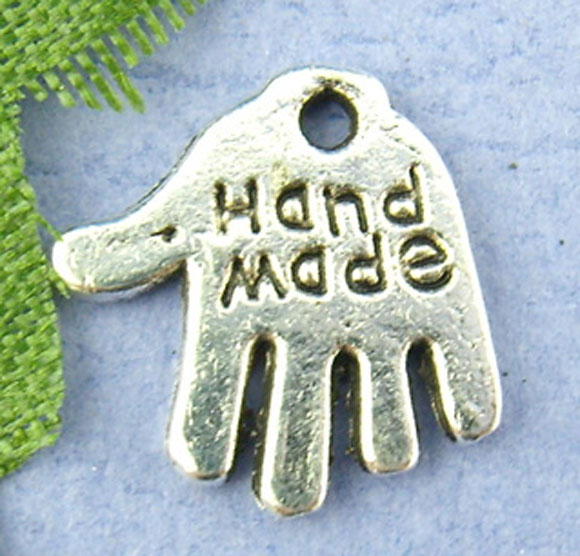 Handmade kéz - ezüst
