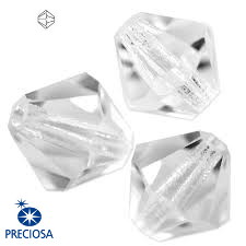 PRECIOSA bicone 3mm - crystal