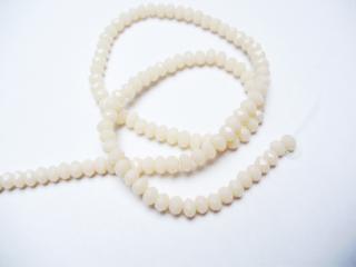 donut/fánk gyöngy 2mmx3mm - ivory