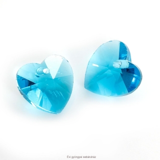 10mm szív - royal blue
