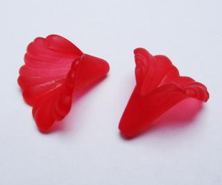 Cala virág 10mm - piros
